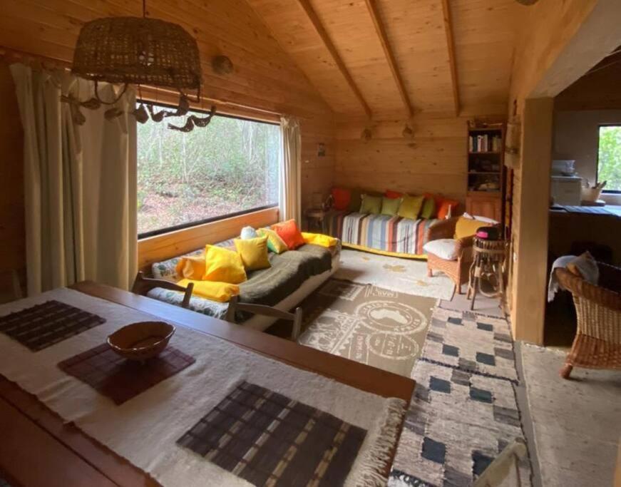Cabana Bosque Viejo Vila Las Trancas Exterior foto